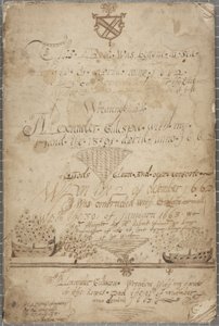 ジャーナルオブアレクサンダーギレスピー、1662-85 作： Alexander Gillespie