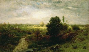 キーンバレー、1884-86年 作： Alexander Helwig Wyant
