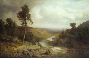 テネシー州、1866年。 作： Alexander Helwig Wyant