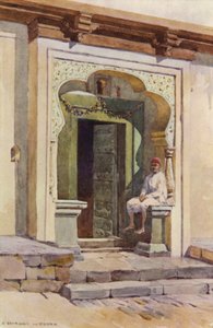 戸口、プーナ 作： Alexander Henry Hallam Murray