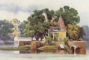 タネサールの戦車の中の寺院 作： Alexander Henry Hallam Murray