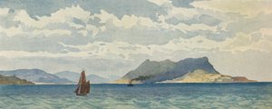 西部のジブラルタル、1880年、1905年。 作： Alexander Henry Hallam Murray