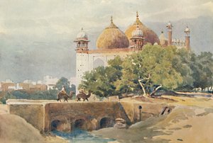 Jumma Musjid、Agra、c1880 1905。 作： Alexander Henry Hallam Murray
