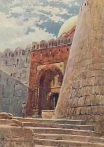 Tughlak Shahの墓、c1880 1905。 作： Alexander Henry Hallam Murray