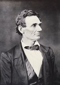 アブラハムリンカーン、1860年頃 作： Alexander Hesler