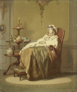 昼寝をしている 作： Alexander Hugo Bakker Korff