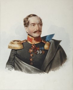 ドミトリ・アレクセエヴィッチ・シュチェルバトフ伯爵の肖像1818-1881、1849