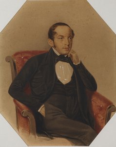 ヴァシリーペトロヴィッチズブコフ1799-1862、1846。 作： Alexander Ivanovich Klünder
