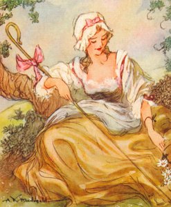 バリー夫人、フランスのルイ15世の女王、1937年 作： Alexander K. MacDonald