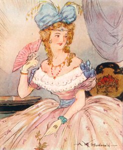マルグリット、ブレッシントン伯爵夫人、1789年-1849年、アイルランドの小説家、1937年 作： Alexander K. MacDonald