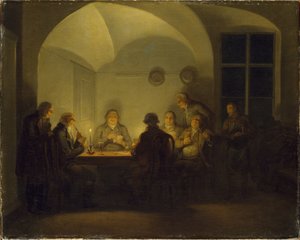 カードプレイヤー、1815 作： Alexander Lauréus