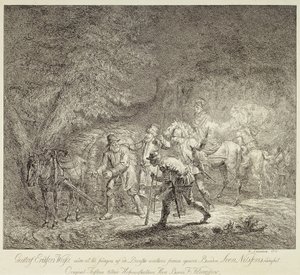 麦わら荷姿のグスタフ・ヴァーサ 作： Alexander Lauréus