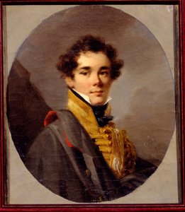 ヴァシリー・オルスフィエフ伯爵 (1796-1858) の肖像画。 アレクサンダー（アレクサンドル）モリナリ（1772-1831）による絵画、キャンバスに油彩 作： Alexander Molinari