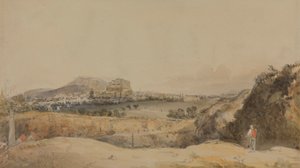エジンバラの眺め 作： Alexander Nasmyth