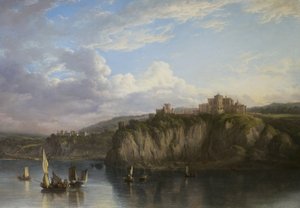 海からのカリー城、1816年