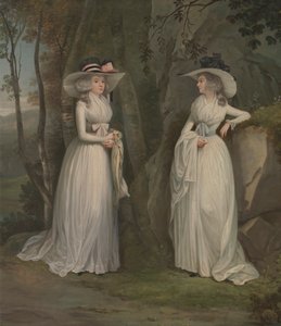 Leonor e Margaret Ross 作： Alexander Nasmyth