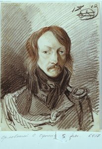 アレクセイ・パブロビッチ・ランスコイの肖像1789-1855、1813