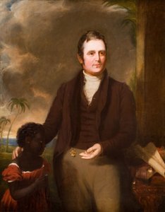 ジョセフ・スタージの肖像、1800～1850年。 作： Alexander Rippingille