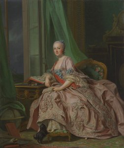 Anastasia Ivanovna、プリンセスオブヘッセホンブルク1700-1755、Countess Trubetskaya、1757 作： Alexander Roslin