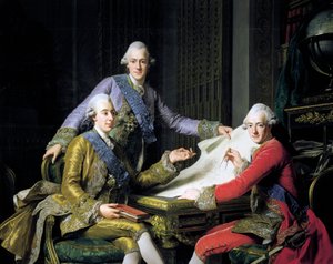 スウェーデンのグスタフ3世（ストックホルム 作： Alexander Roslin