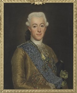 グスタフ3世 スウェーデン国王 - スウェーデン国王グスタフ3世（1746-1792）の肖像画、ロズリン、アレクサンダー（1718-1793）によるもの。油彩・キャンバス