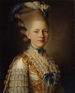 伯爵Khの肖像。オボレンスカヤ、1776年頃 作： Alexander Roslin
