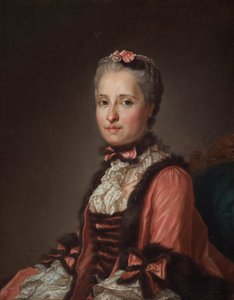 ザクセンのマリア・ヨーゼフ王女の肖像、1731～1767年、1776年。 作： Alexander Roslin