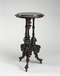 表、c。 1845-1865（ローズウッド;アッシュ）