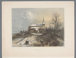 ケルクラーデの聖ランベルトゥス教会 ケルクラーデ (オブジェクトのタイトル) Rolduc et ses environments (シリーズタイトル)