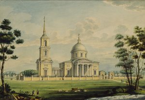 アフティルカ邸、1827年 作： Alexander Sergeyevich Kutepov