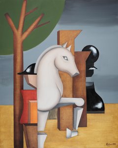 戦略的チェスのナイト 作： Alexander Trifonov