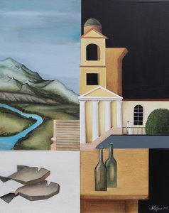 シュールな分割構図