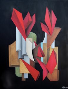 鮮やかな幾何学模様