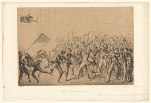 憧れのフランツ・リストに挨拶する生徒たち 184年のライデンのフランツ・リスト* (オブジェクトのタイトル) 過去から（シリーズタイトル） 作： Alexander Ver Huell (signed by artist)
