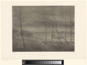夜の風景 Locus Nefastus (オブジェクトのタイトル) 作： Alexander Ver Huell (signed by artist)