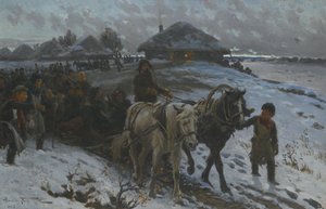 狩猟に向けて出発、1915