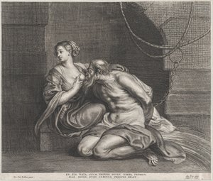 シモンとペロ、カリフォルニア州。 1650～90年頃。 1650-90。 作： Alexander Voet
