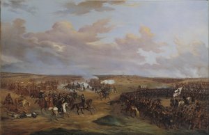 デネヴィッツの戦い、1813年9月6日 作： Alexander Wetterling