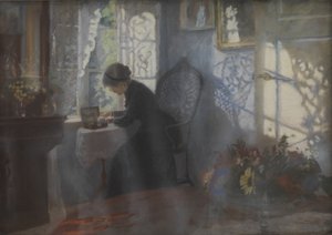 ヘレベックのFiskerstuenで 作： Alexander Wilde