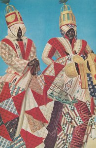 アフリカのデッサンと絵画のキャバリアーズジェルマ（ニアメ）は、シトロエンセンターアフリカ遠征の2番目のミッション、ハートオドゥアンデュブルイユ（パブ）で処刑されました。パリ、1927 作： Alexander Yakovlev