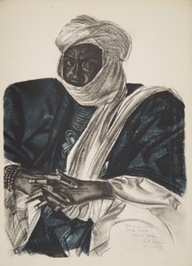 モハメドサレックは、アフリカの図面と絵画から、ウアダイ（フォートラミー）のスルタン、ドゥウドモウラとして知られており、シトロエンセンターアフリカ遠征の第2ミッション、ハートアウドウィンデュブイユ（パブ）で処刑されました。 作： Alexander Yakovlev