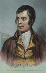 スコットランドの詩人ロバートバーンズ 作： Alexander after Nasmyth