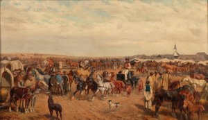 弁才馬市 作： アレクサンダー・フォン・ベンサ