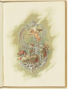 マリウス・プティパとリッカルド・ドリゴによるバレエ「ラ・パール」のプログラム、1896年。 作： Alexander von Hohen