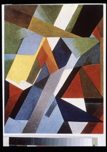 色のリズム、1921 作： Alexandra Alexandrowna Exter