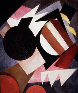 構成主義者の静物、1917 作： Alexandra Alexandrowna Exter