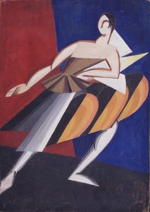 衣装デザイン、1920 作： Alexandra Alexandrowna Exter