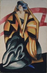 ウェットナース。 W.シェイクスピア作のロミオとジュリエットの衣装デザイン、1921年