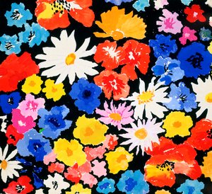 装飾的な構成の花の花束、20 世紀 作： Alexandra Alexandrowna Exter