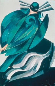 第3の女性マスクのフィギア 作： Alexandra Alexandrowna Exter